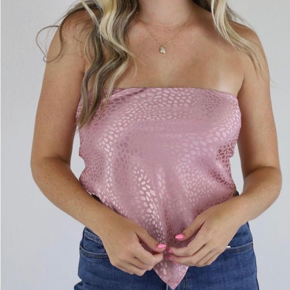 BRAND new scar top w bandeau under (tags on)